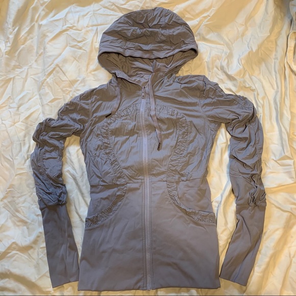 Lululemon Dance Studio II Jacket Size 6 Grey - Picture 4 of 11